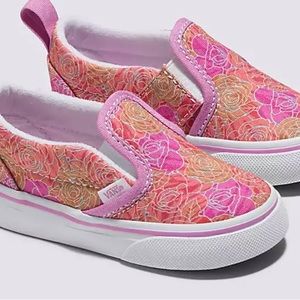 Vans floral cameo shoe